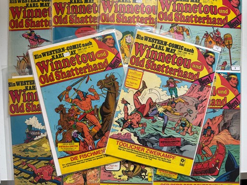 10x winnetou old shatterhand - &,