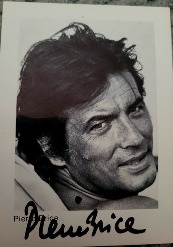 Pierre brice autogramm - pierre,