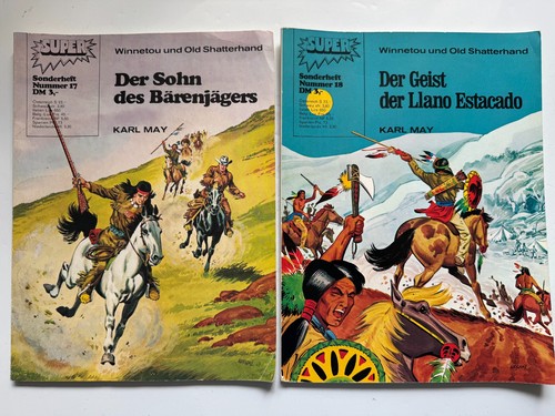 Winnetou old shatterhand - 2x,