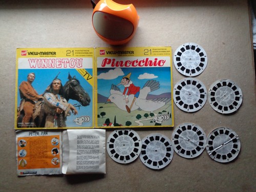 Winnetou pinocchio view master - pinocchio,