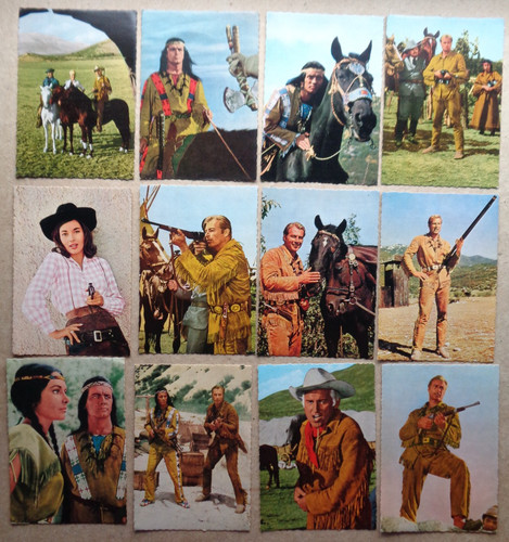 Winnetou kirmes postkarten - kirmes,