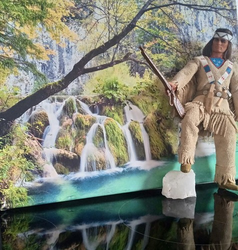 Winnetou figur mit - (karl-may),